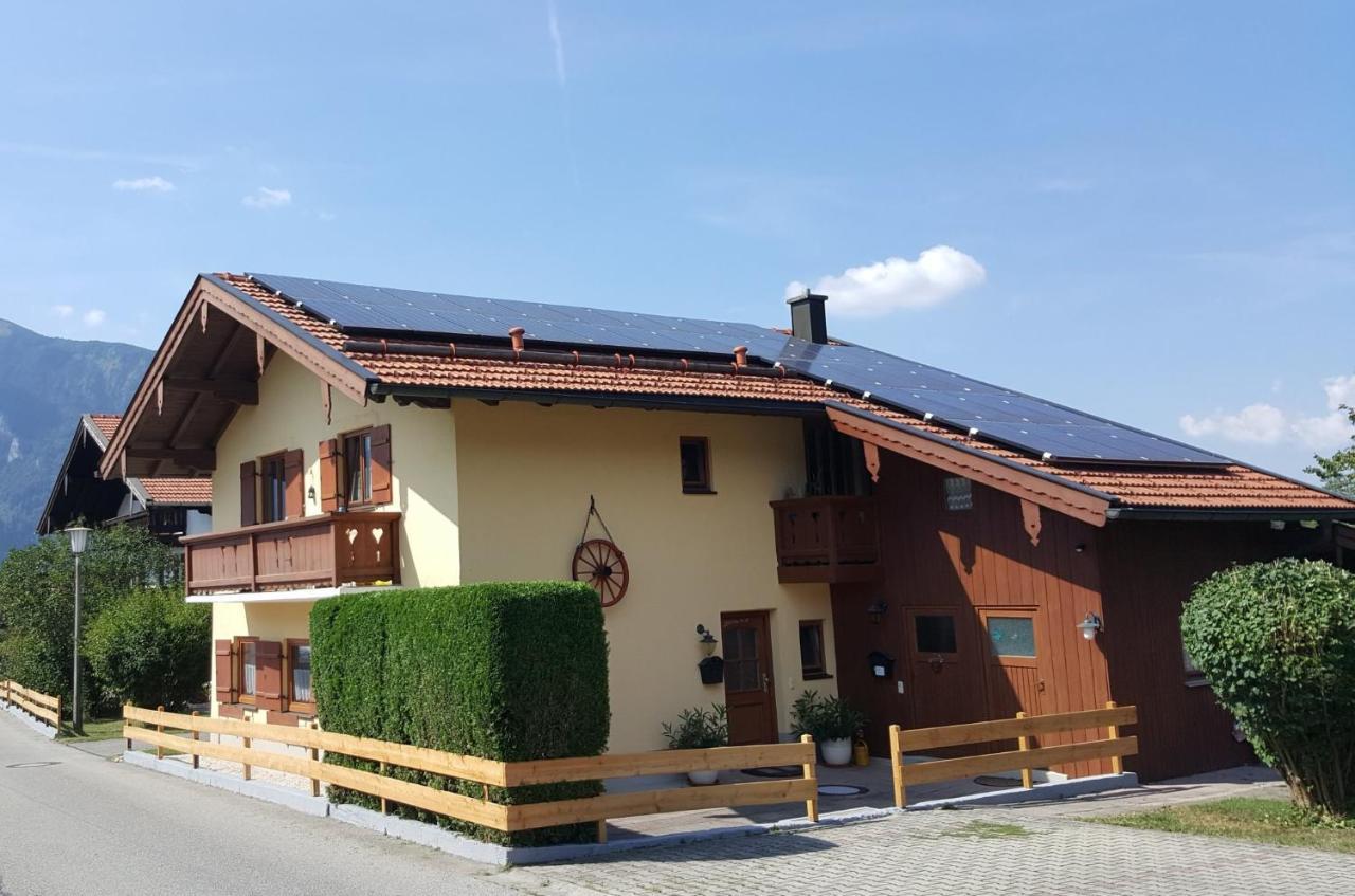 Chiemgauferienwohnungen - Wanderlust Und Alpenrose Unterwoessen Ngoại thất bức ảnh