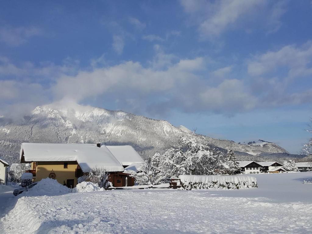 Chiemgauferienwohnungen - Wanderlust Und Alpenrose Unterwoessen Ngoại thất bức ảnh